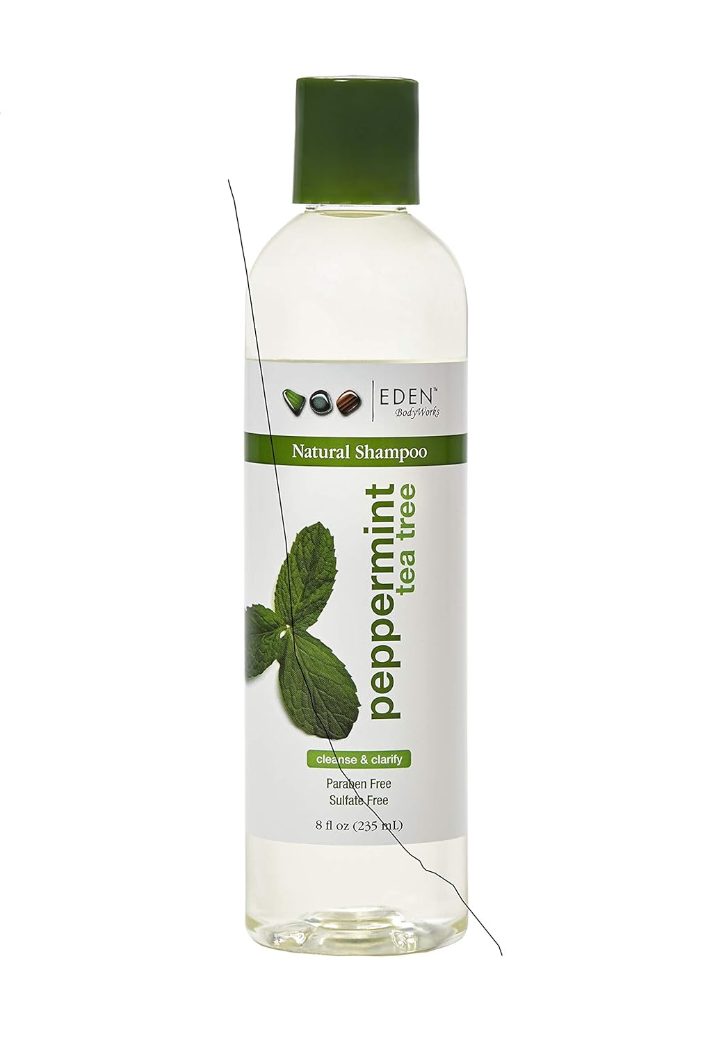 EDEN BodyWorks Peppermint Tea Tree Clear Shampoo, 8oz