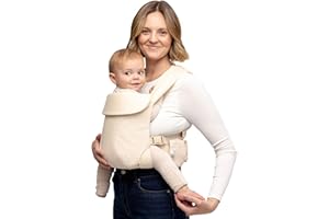 WildBird - Aerial Buckle Carrier - 2-24 Months - Standard (XS-XL) Sparrow - Front or Back Carry - Cross Straps, Lumbar Support, Headrest - Hip Healthy - Baby Carrier - Baby Essentials - New Mom Gifts