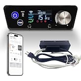 WiFi PID Trapezoid Control Board Kit for Pit Boss Vertical Pellet Smokers | Compatible with PBV3P1/PBV4PS1/PBV5P1 Series with APP Control,1&deg;F Precision,Device Sharing,Winter Mode