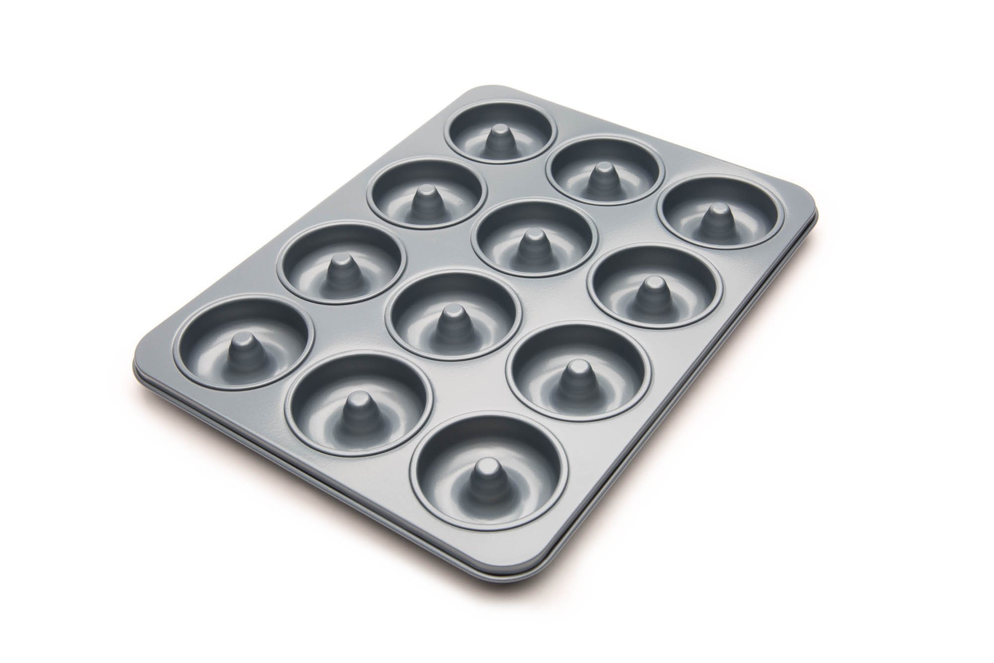 Fox RunNon-Stick Mini Donut Pan, 12-Cavity Donut Mold, Makes 2" Bite Sized Donuts