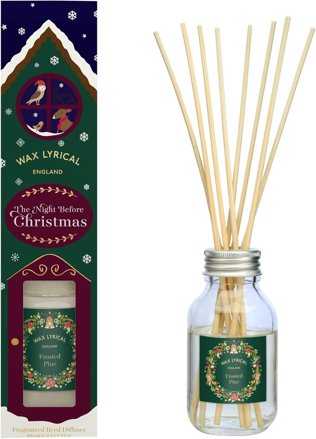 Wax Lyrical Frosted Pine 100 ml Reed Diffuser Amazon.de Küche & Haushalt