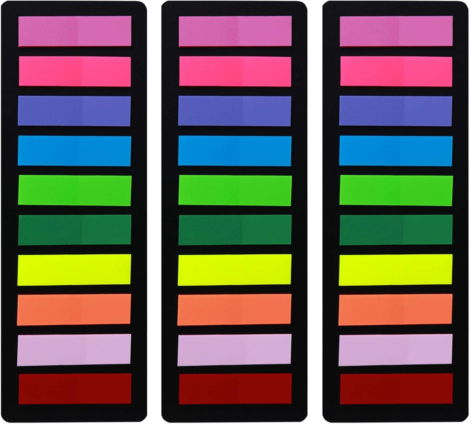 Page Markers Sticky Index Tabs, Arrow Flag Tabs Colored Sticky Notes for Page Marker Bookmarks [10 Primary Colors, 600 Pieces] Sticks Securely, Removes Cleanly : Office Products