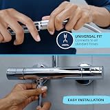 GROHE VitalioFlex Smooth Shower Hose 1.25m TwistStop G 1/2 Chrome view 4