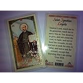 Holy Prayer Cards For Saint Ignatius Loyal (San Ignacio de Loyola) in English