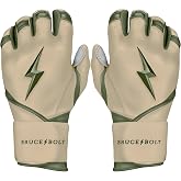 BRUCE BOLT Patriot Series Long Cuff Batting Gloves - Adult &amp; Youth Sizes