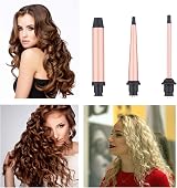 JAETON 3 in 1 Curling Wand Set 9mm 18-25mm 32mm Ceramic Barrels 65W 100-240V view 3