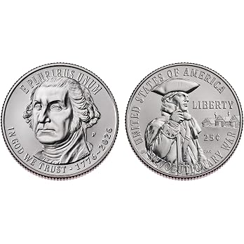 Semiquincentennial Quarters 2026 P & D Revolutionary War Quarters, 2 Coins Set - View 6