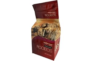 African Dawn Estate Strawberry & Vanilla flavored Rooibos, 40 Tagless Tea Bags, Single Origin Estate Rooibos of the Finest Ex
