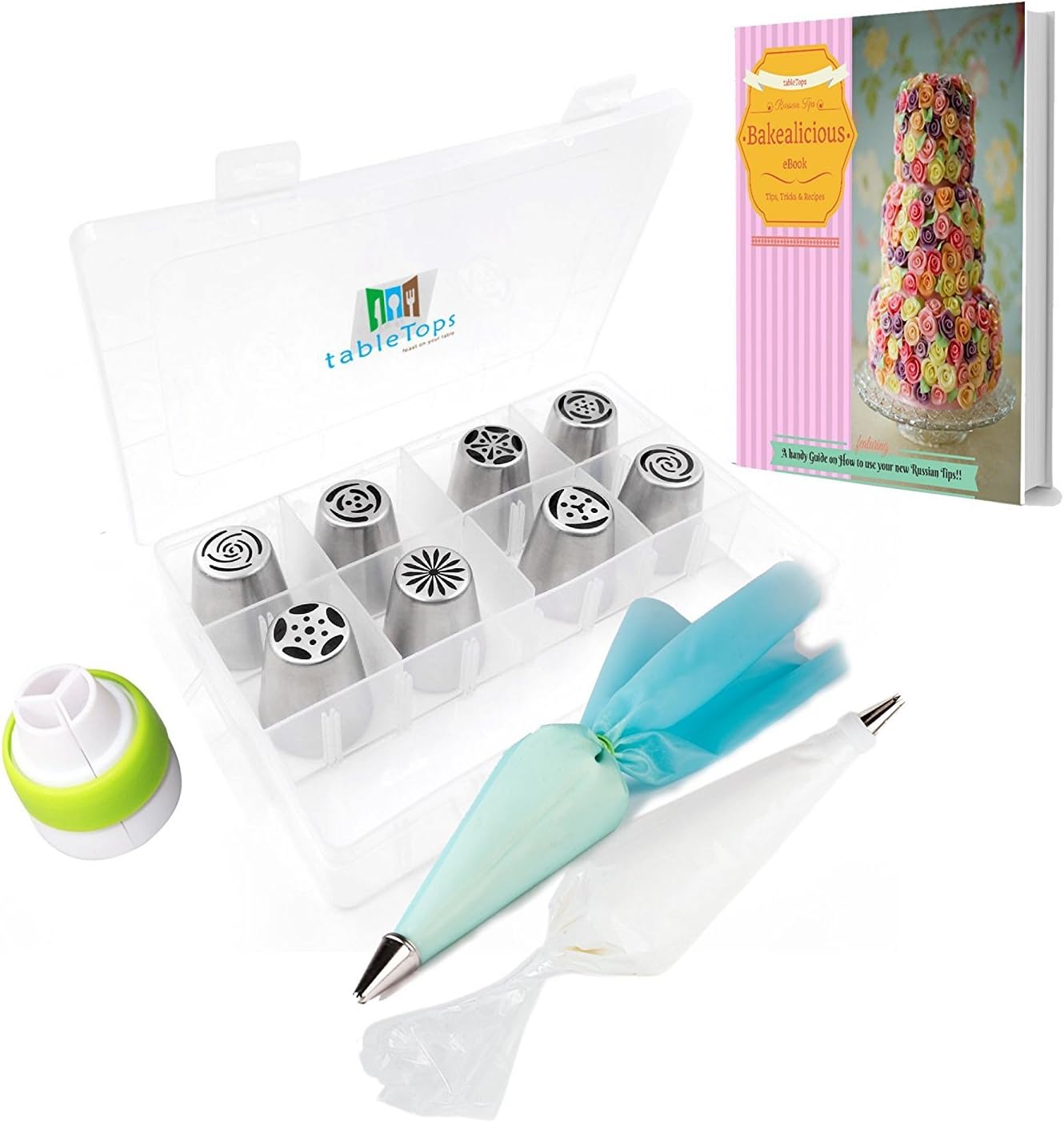 Amazon Com Limited Time Offer Icing Russian Piping Tips Nozzles