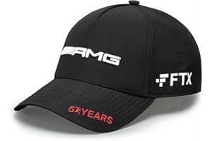Fuel For Fans Mercedes Benz AMG Petronas F1 2022 George Russell AMG 55 Years Hat (Black)