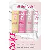 Cake Beauty Ultra Nourishing Hand Cream Set - Shea Butter - 4 Pack x 60 mL | Moisturizing Hand Lotion Gift Set - Shea Butter &amp; Coconut Oil - Soft, Supple Skin - Made in Canada - Vegan, Cruelty Free
