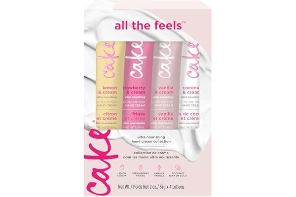 Delectable by Cake Beauty Assorted Ultra Nourishing Hand Cream Set (Set of 4)