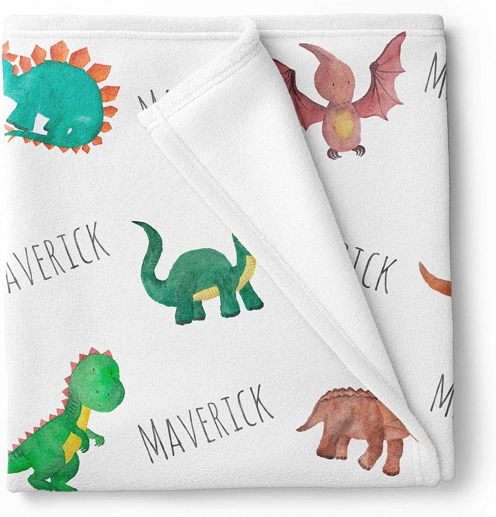 dinosaur minky blanket