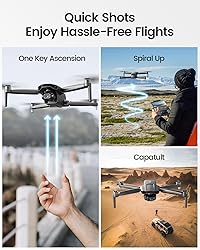 Holyton Drones with Camera for Adults 4K 3