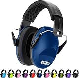 Dr.meter Kids Ear Defenders Noise Cancelling Headphones SNR 27dB Blue