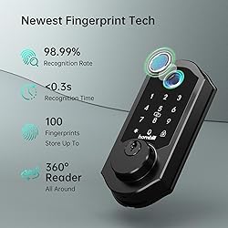 Smart Front Lock Set Fingerprint: Hornbill WiFi