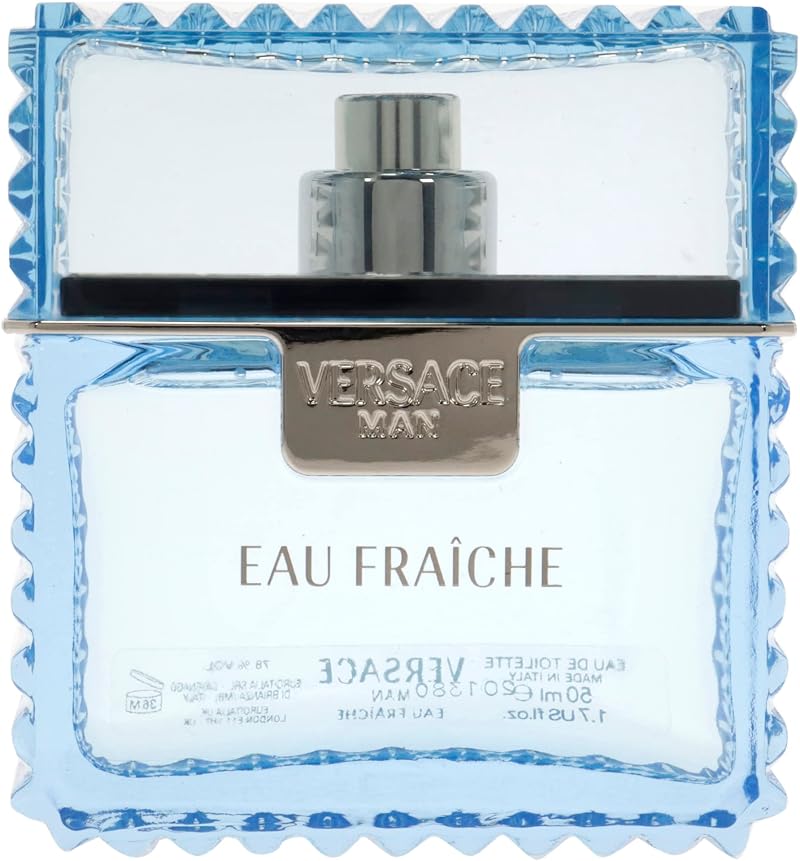 Versace Man Eau Fraiche EDT Spray 50ml - Versace Brand Perfume