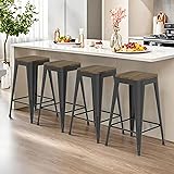 Vinahomar 24 inch Backless Bar Stools Set of