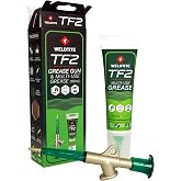WELDTITE All Purpose Bike Grease with Applicator, 4.23 Fl oz | High Performance Grease, Red Color for Visibility, Use on Headsets, Bottom Brackets, Hubs, Pedals and Suspension Systems.