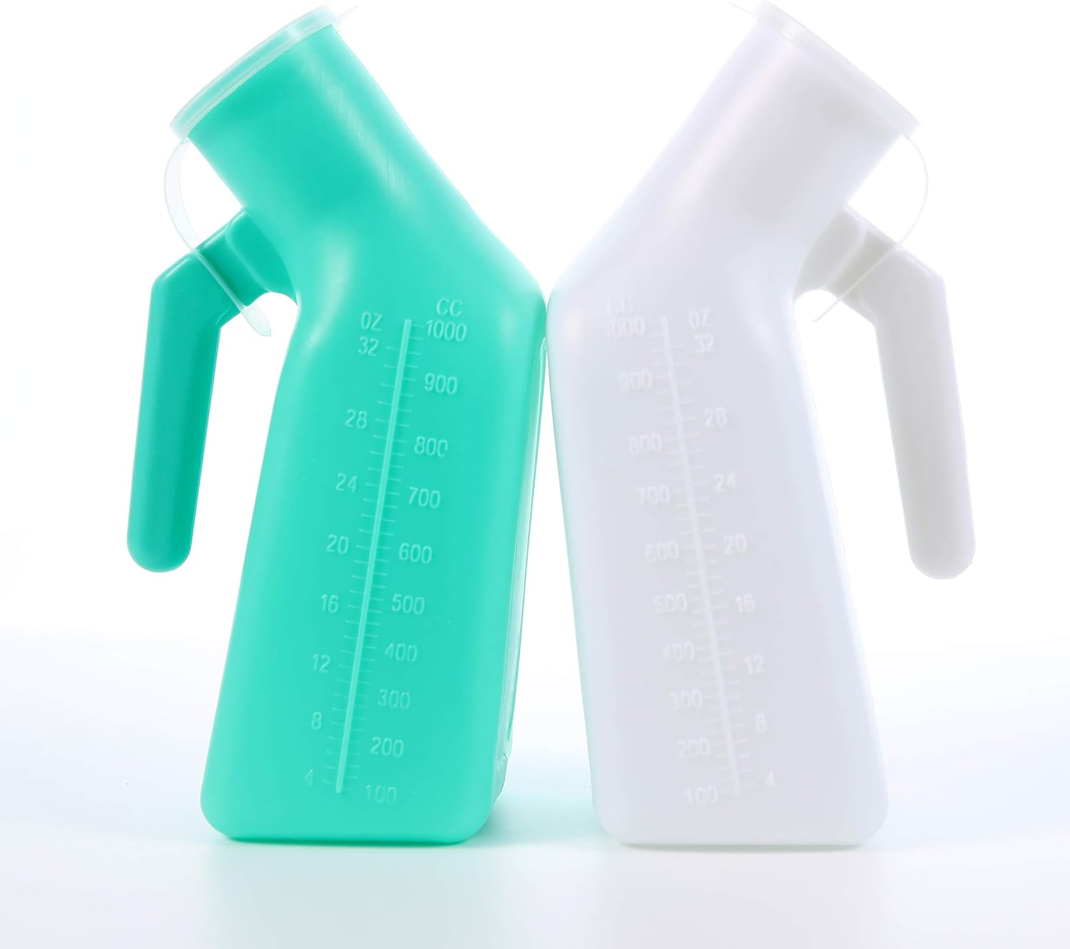 Guapie 2 Packs 1000ml/34oz Male Portable Urinal Pee Bottles Home Urinal Potty for Men: Health & Personal Care