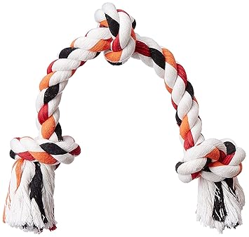 Pupkart Cotton, Plastic and Rubber Dog Rope Toy (XL)
