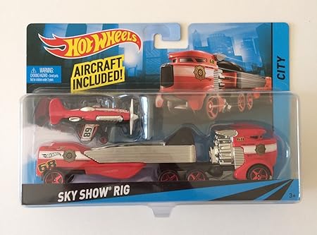 Hot Wheels City Sky Show Rig (Multicolour)