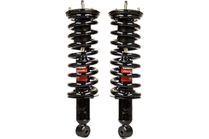 NEWPARTS Pair Set of 2 Front Monroe Strut and Coil Spring Kit For Nissan No Off Road Susp