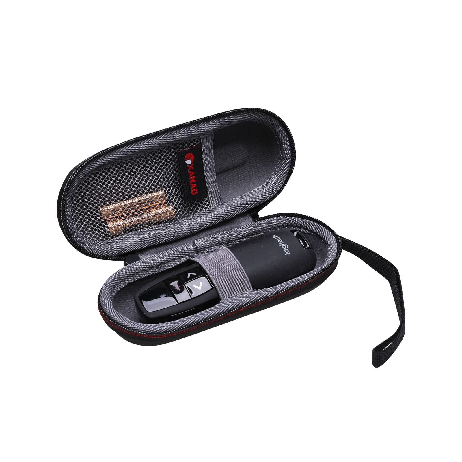 XANAD Presentation Clicker Pointers Case for Logitech R400 R500 R500s R700 R800 Wireless Presentation Remote (Grey Lining)