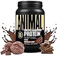 Animal Whey Isolate Protein Powder - Loaded for Pre & Post Workout Muscle Builder and Recovery with Digestive Enzymes for Men & Women - 25g Protein, Great Taste, Low Sugar - Chocolate 2 lbs