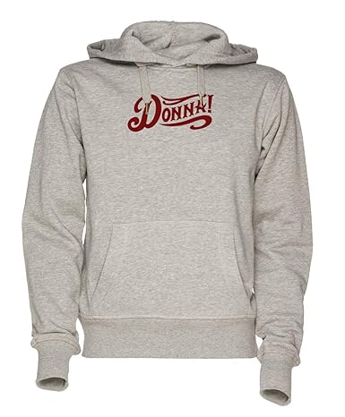 Jergley Donna Unisex Grau Sweatshirt Kapuzenpullover Herren Damen | Hoodie for Men and Women