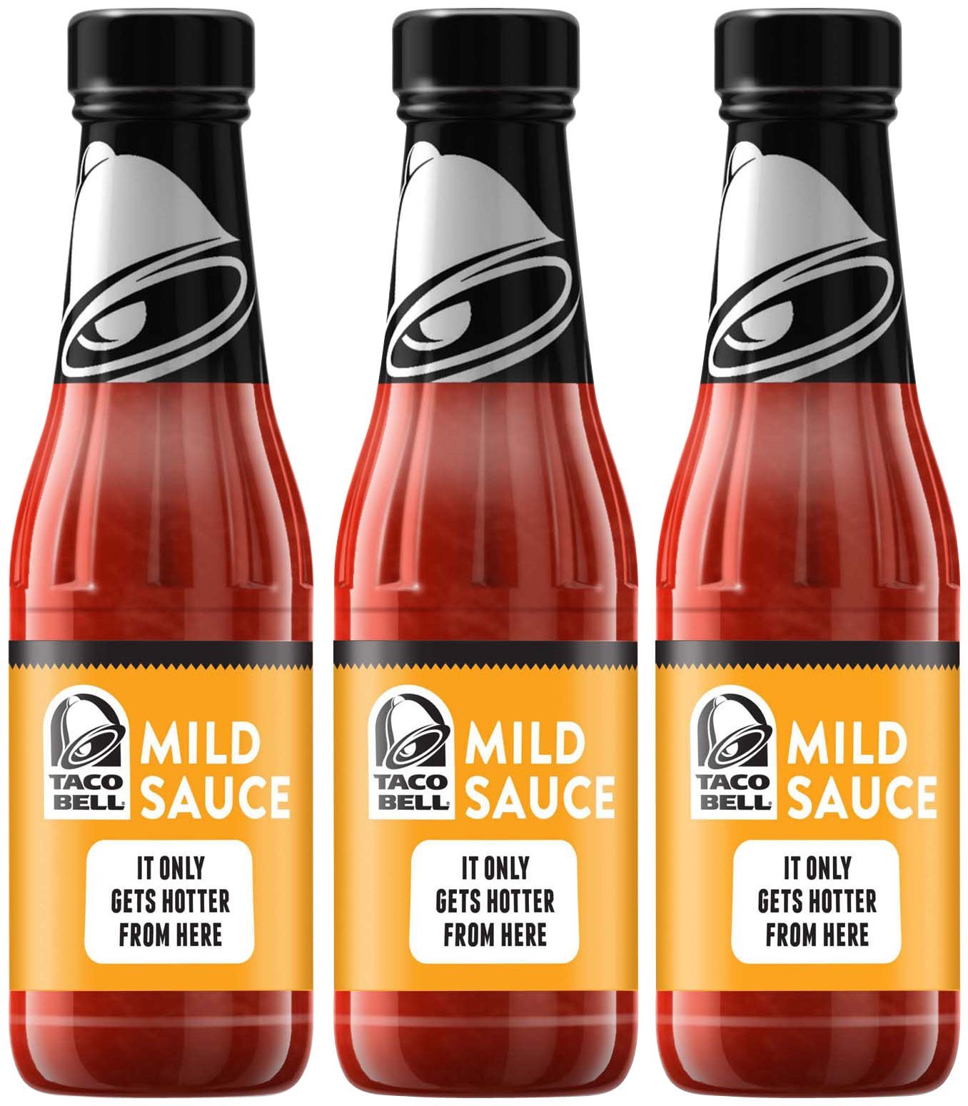 Taco Bell Hot Sauce, 7.5 oz, 3 pk Grocery & Gourmet Food