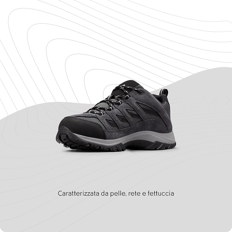 Crestwood, Scarpe da escursionismo Uomo, Shark/Columbia Grey, 42 EU
