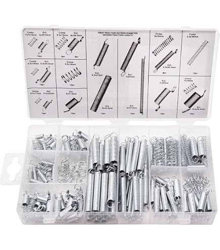 Kit De 50 Ressorts De Compression En Acier Inoxydable - Pour Recharge De Stylo à Bille, Réparation, Petits Mécanismes - Diamètre Mini, Longueur 2 Cm