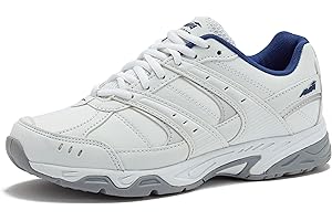 Avia Verge Womens Sneakers - Tennis, Court, Cross Training, or Pickleball Shoes for Women, Classic Black or Walking White Sneakers with Arch Support, Wide Width or Medium