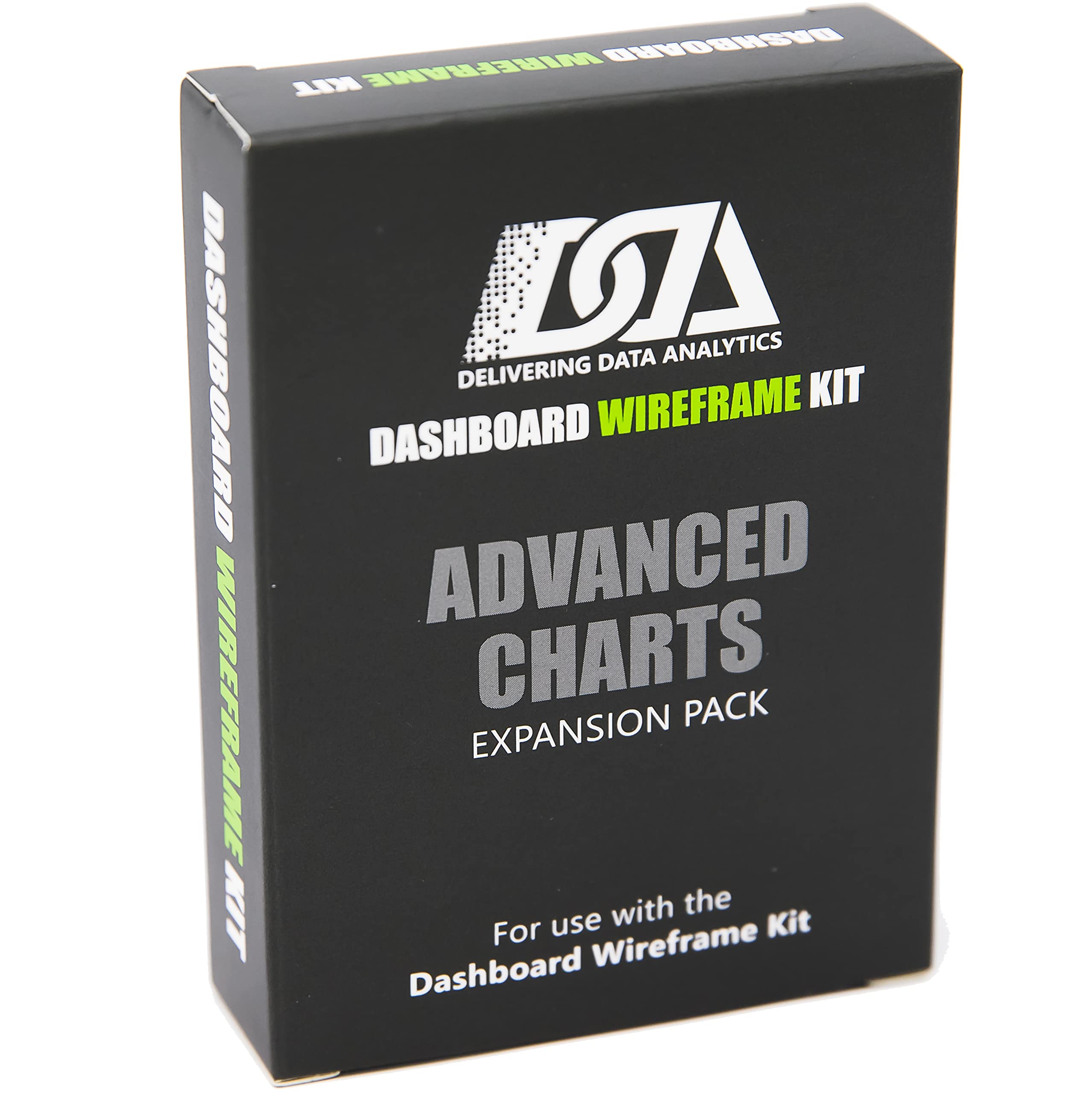 Advanced Chart Cards | Design Your Dashboards with The Advanced Chart Cards Expansion Pack for Dashboard Wireframe Kit…