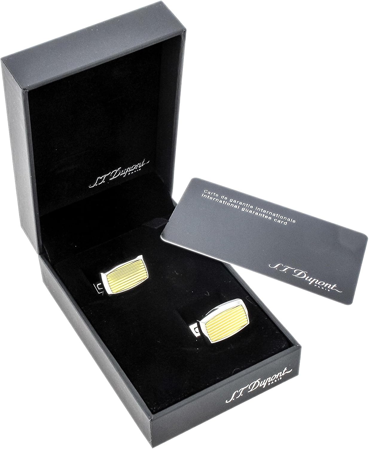 S.T. DUPONT 005503 CL LABEL GOLD PVD GUILLOCHE - Image 3