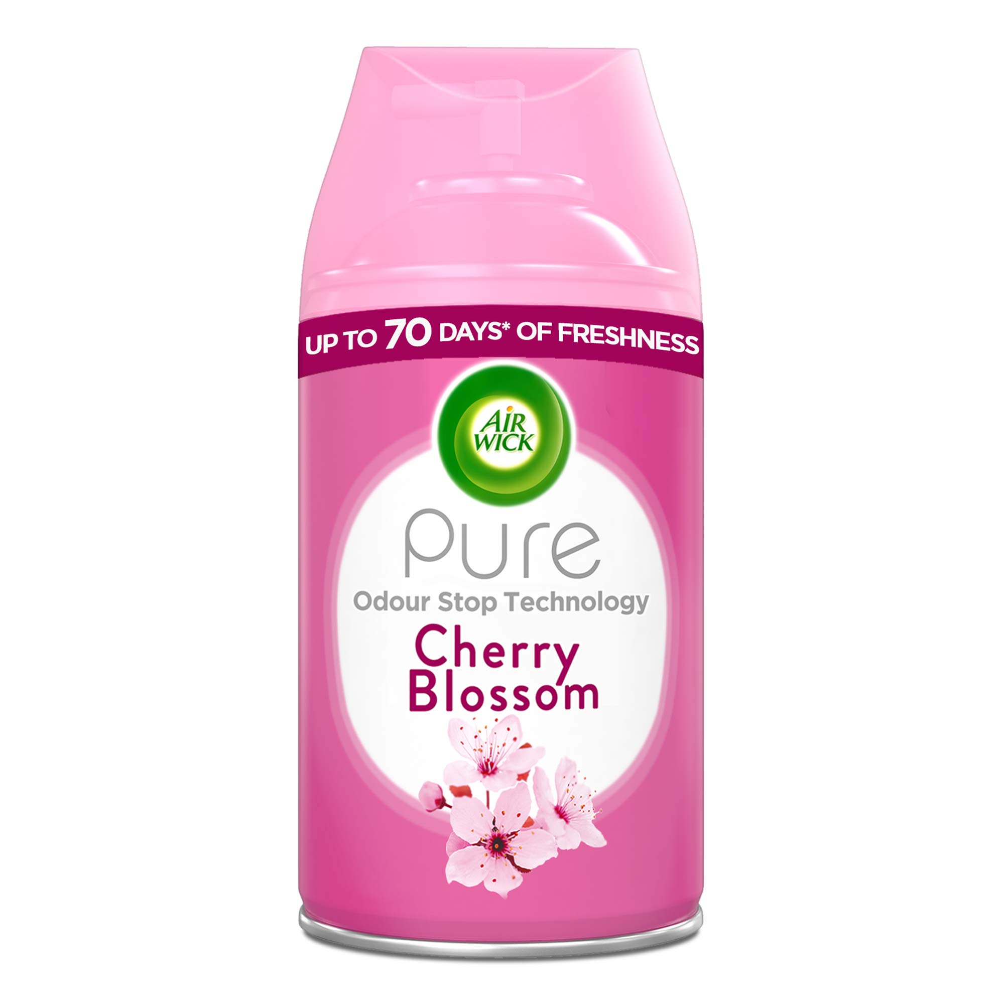 Air Wick Air Freshener, Freshmatic Pure Auto Spray, Cherry Blossom, Refill 250 ml, Pack of 2