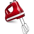 KitchenAid 5 Ultra Power Speed Hand Mixer - KHM512, Empire Red