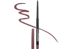 Maybelline Color Sensational Shaping Lip Liner with Self-Sharpening Tip, Almond Rose, Nude Pink, 1 Count