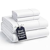 Casa Platino King Bed Sheets, Pre-Washed Brushed