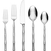 Hampton Forge Hampton Signature – Bamboo – 20 Piece Flatware Set, Service for 4