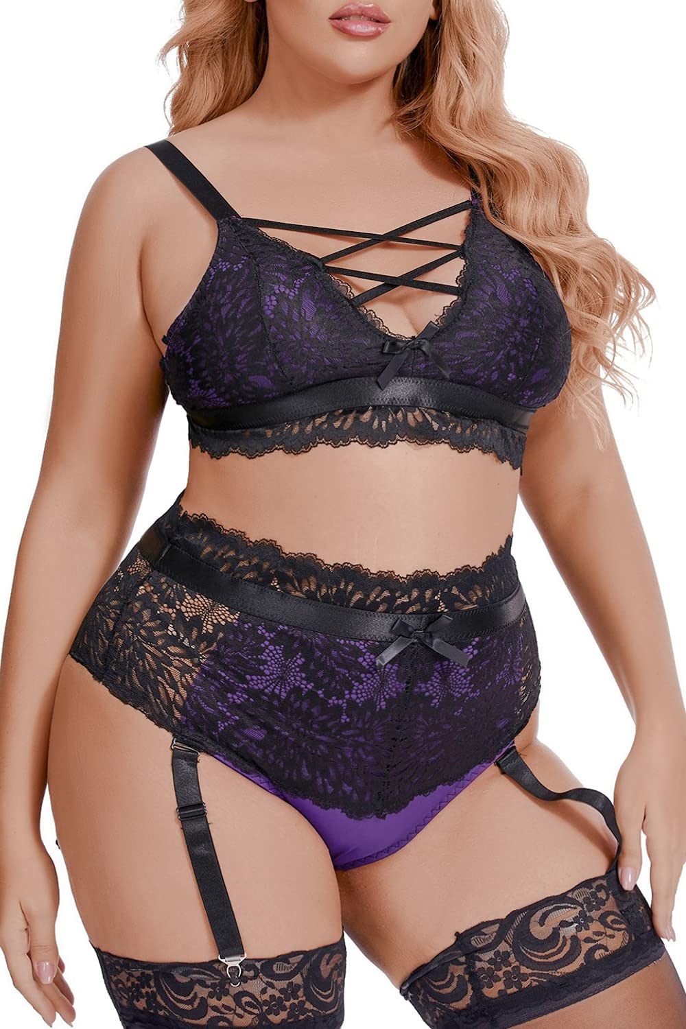 EVELUST Plus Size Lingerie for Women - Sexy Luxe