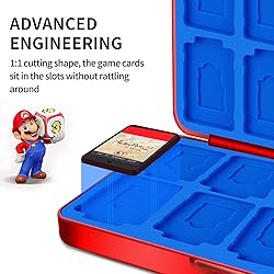 Switch Game Holder Case with 24 Cartridge Slots and
