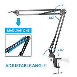 MXL 770 990 Microphone Stand with Pop Filter - Mic
