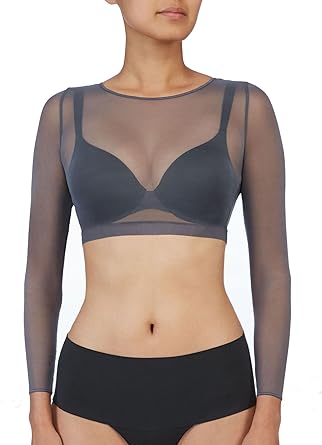 spanx sheer top