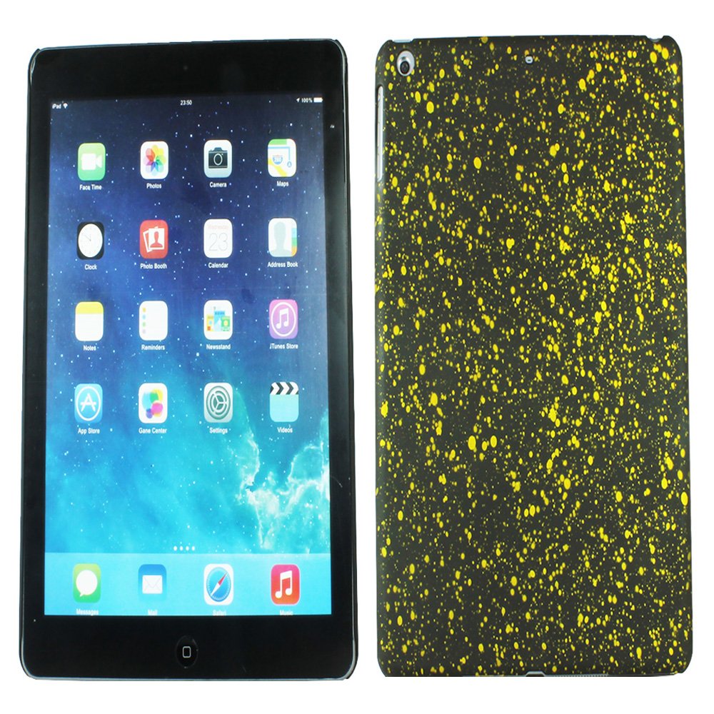 Heartly Night Sky Glitter Star 3d Printed Design Retro Color Armor Hard Bumper Back Case Cover For Apple Ipad Air Tablet Ipad 5 Sweet Yellow Buy Heartly Night Sky Glitter