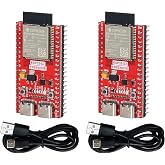 Freenove ESP32 ESP32-S3 Development Board Kit (16 MB Flash) (2 Pack) | Dual-core 32-bit 240 MHz Microcontroller, USB-OTG WiFi+BT, Python C Code, Example Projects Tutorial