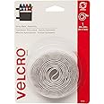 VELCRO Brand - Sticky Back Fasteners - Hook Only | Perfect for Home or Office | 10 ft x 3/4 in Tape | White