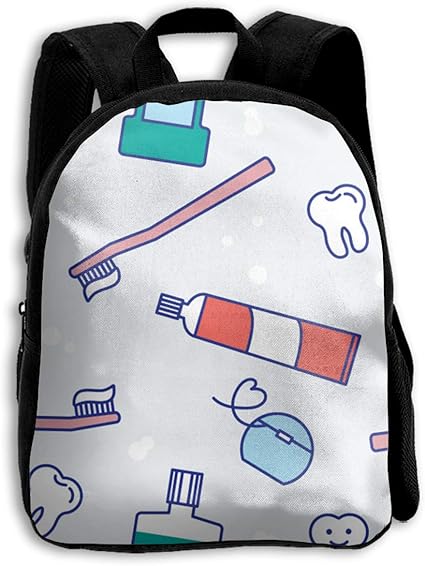 bookbag with teeth