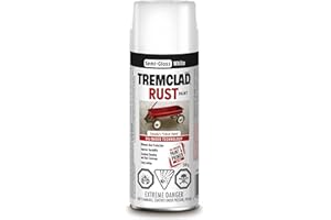 Rust-Oleum Tremclad Oil-Based Rust Paint in Semi-gloss white 340g